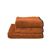 Serviette de douche en coton brick 90x140cm - Issey