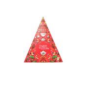 Calendrier de l'avent triangle rouge de thés et infusions bio