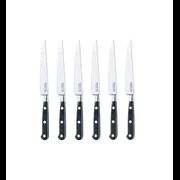 Coffret 6 couteaux à steaks lame acier lisse - Sabatier Trompette