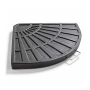 Dalle de parasol à lester noir 14kg
