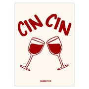 Affiche Cin Cin de Enberg - 30x40