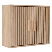 Armoire murale 2 portes en bois 60xh50cm - Kara