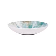 Assiette calotte en grès bleu d22cm - Islande