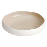Assiette creuse en gres lin d20cm - oslo