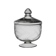 Bocal avec couvercle en verre d15cm - Genets