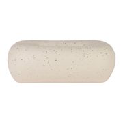 Boîte à mouchoir en grès blanc moucheté - Klosen