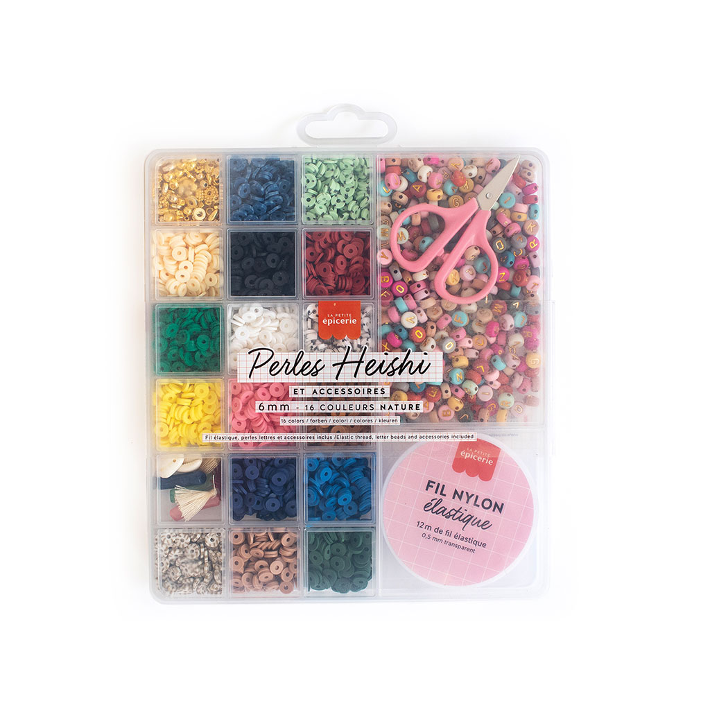 13 Pack boîte de perles en plastique, petit récipient transparent