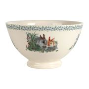 Bol en faïence lapin blanc 75cl - Collection