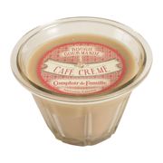 Bougie senteur café crème