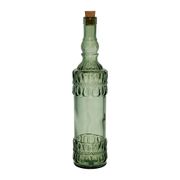 Bouteille en verre recyclé vert olive 70cl - Ourea