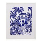 Cadre déco Lisbonne bleu 40x50cm - Gallery