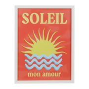 Cadre déco soleil multicolore 30x40cm - Gallery
