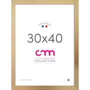 Cadre photo 30x40cm champagne