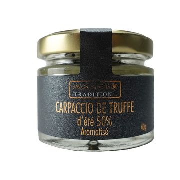 Terrine au jus de truffes noires aromatisée 3% - 220g
