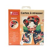 Carte à broder (x3) japon