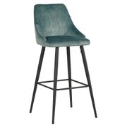 Chaise de bar petrole - Loan