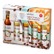 Coffret 5 sirops cafés gourmands 5x5cl