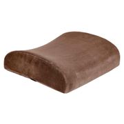 Coussin à mémoire de forme pour le dos marron