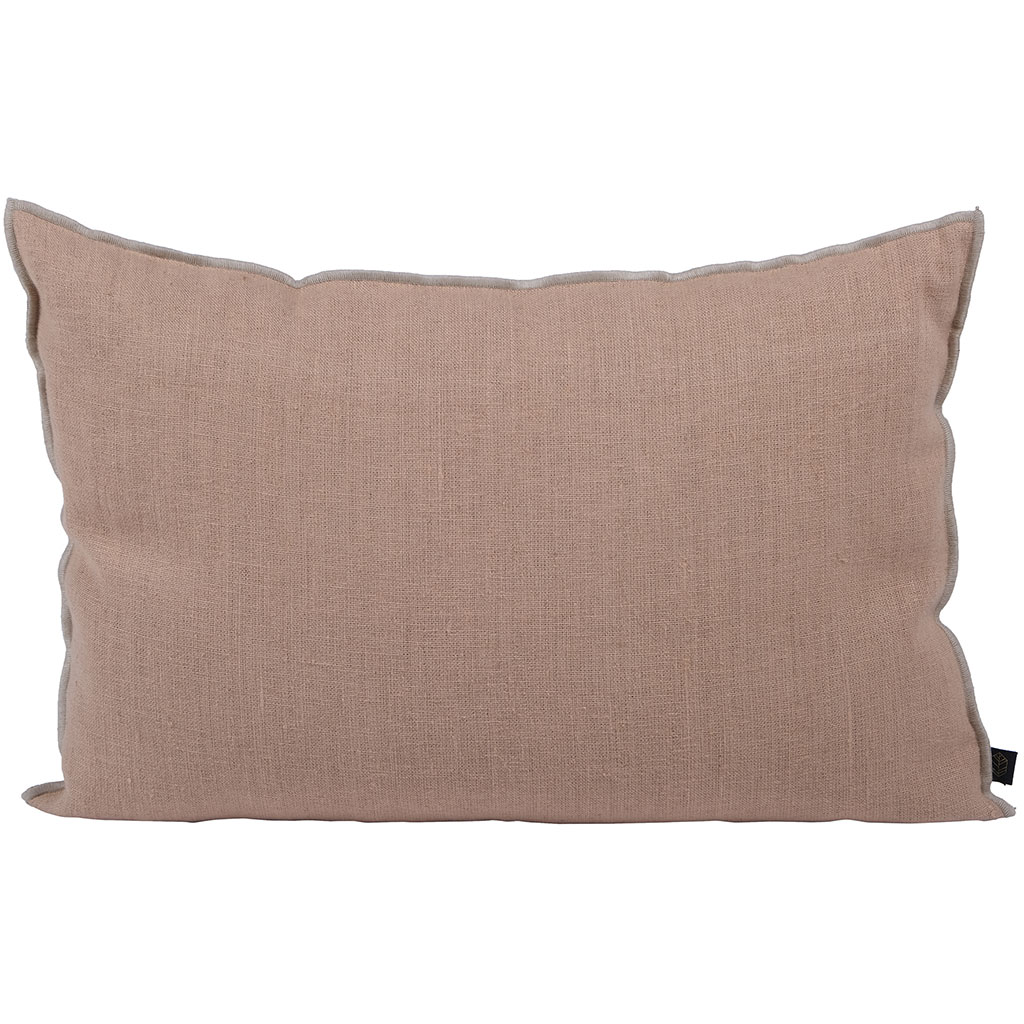 Housse de coussin en lin lavé Chennai 40x60 cm - Harmony Haomy