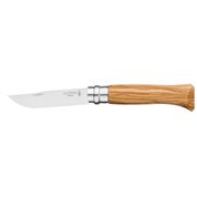 Couteau boite n°08 inox olivier naturel - opinel