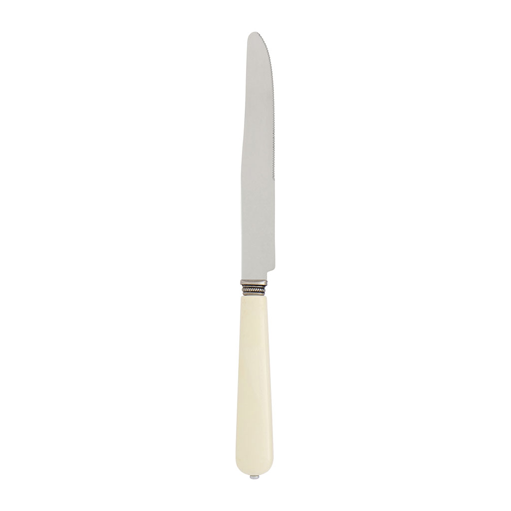 Couteau en inox ivoire - Lucie