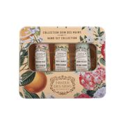 Crèmes pour les mains (x3) jasmin, géranium, fleur d'oranger 30ml