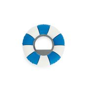 Décapsuleur boué bleu et blanc