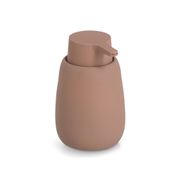 Distributeur de savon en céramique moka h14cm