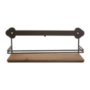 Etagère murale en fer brun - Maison De Famille