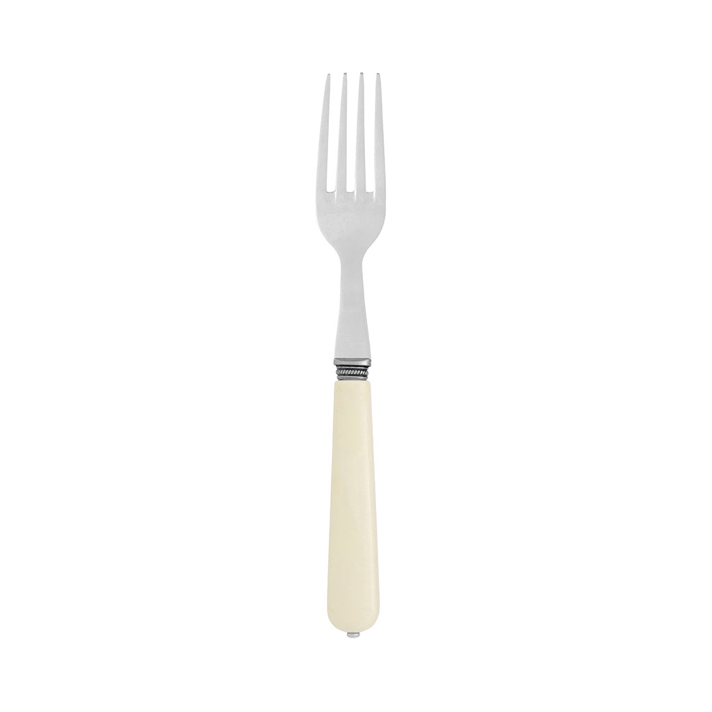Fourchette ivoire en inox - Lucie