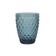 Gobelet en verre bleu 22cl - Diamond