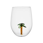 Gobelet palmier en verre 60cl - Colorea