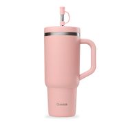 Gourde isotherme Travel Cup en inox rose pastel 900ml