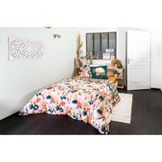 Housse de couette 240x220cm et 2 taies d'oreiller 60x60cm en coton - Champêtre