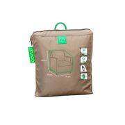 Housse de fauteuil de jardin taupe 75x75x60cm
