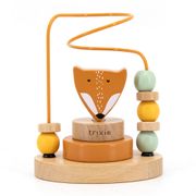 Jouet labyrinthe de perles en bois - mr. renard