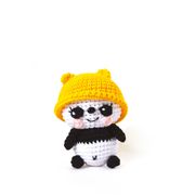 Kit crochet Panda - Minigurumi