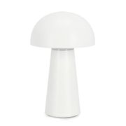 Lampe champignon tactile LED blanc h23cm - Idrial