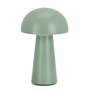 Lampe champignon tactile LED vert h23cm - Idrial