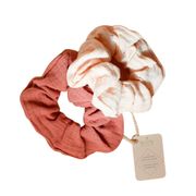 Lot de 2 chouchous gaze de coton