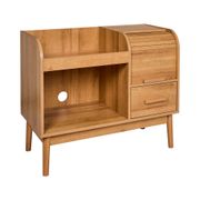 Meuble tourne-disque en bois h80cm - Tiphaine