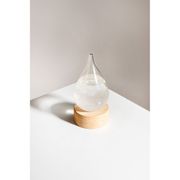 Mini baromètre storm en verre h12cm