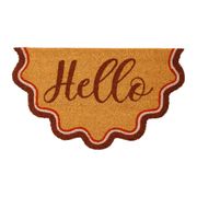 Paillasson "hello" en fibre de coco 73x43cm
