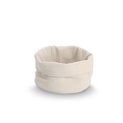 Panière en tissu crème d20cm