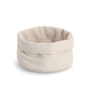Panière en tissu crème d25cm
