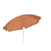 Parasol de plage en coton terracotta d200xh200cm - Colors