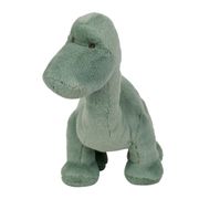 Peluche dinosaure en tissu vert 25cm - Songes