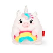 Peluche en tissu rose h15cm - Unicorn