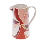 Pichet en grès terracotta h22cm - Elena