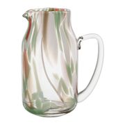 Pichet en verre blanc et vert 1.3L - Bettuno
